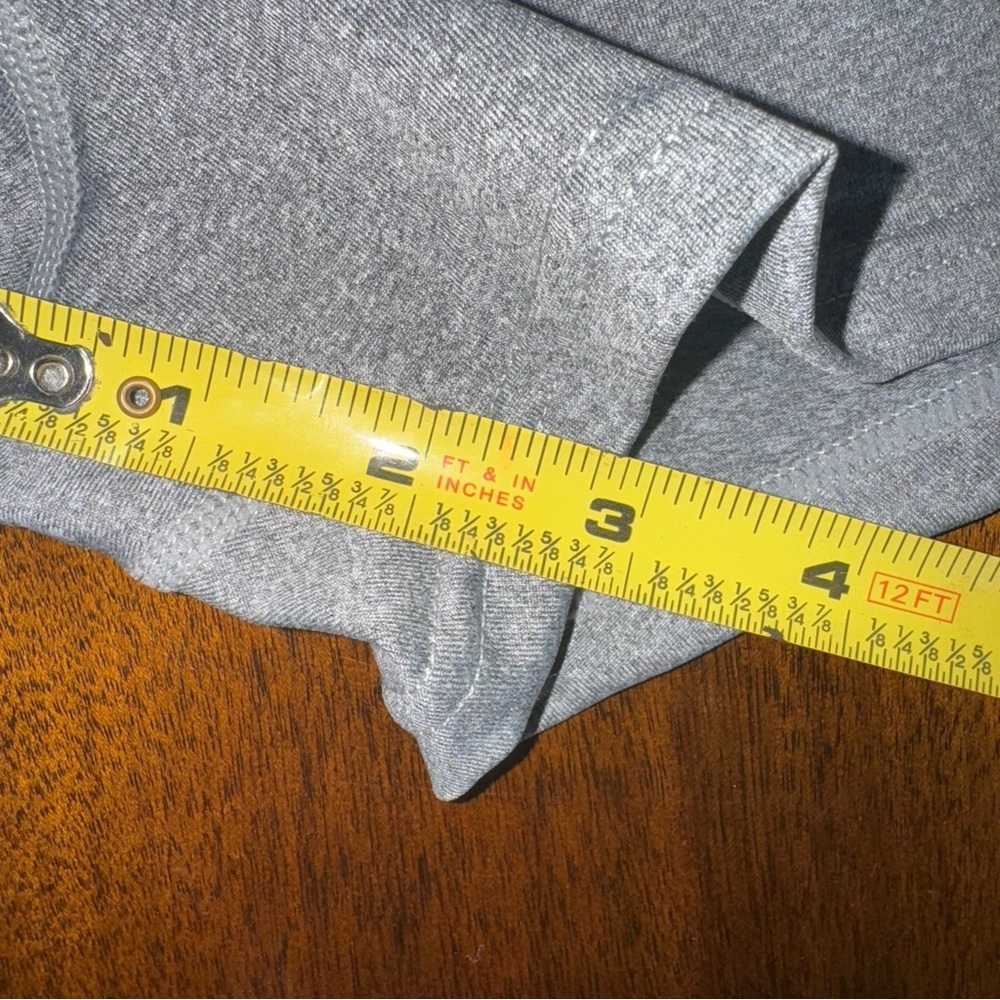 The Barbell Cartel Legacy Shorts Heather Gray Biker Athletic Gym Size Small - Picture 7 of 7